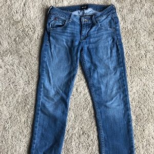 Hudson Bacara cropped ankle jeans size 26